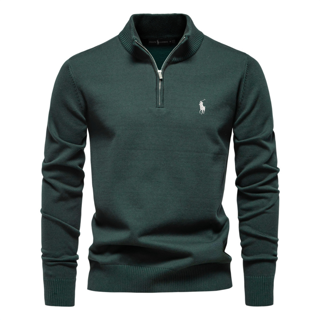 RL Premium Half-Zip Knit Sweater - Clearance Sale