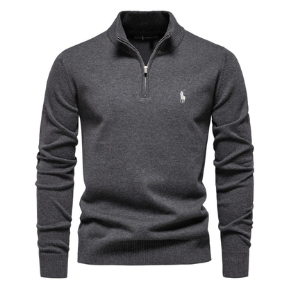 RL Premium Half-Zip Knit Sweater - Clearance Sale