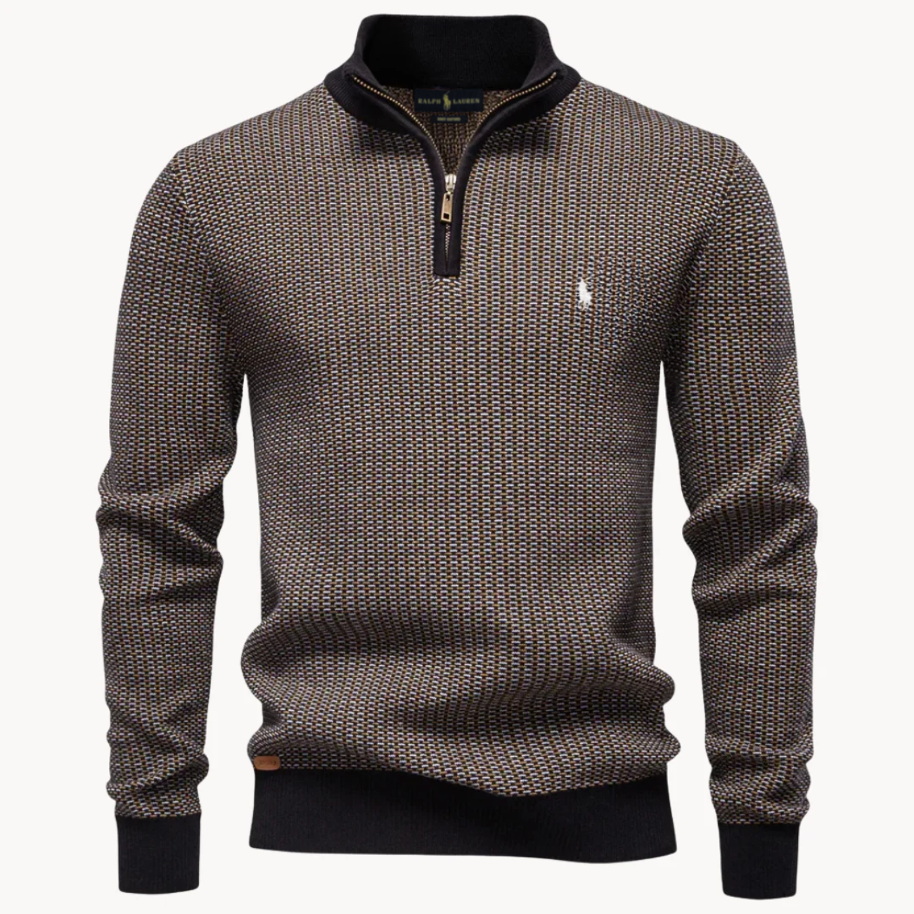 RL Quarter-Zip Knit Sweater - Clearance Sale
