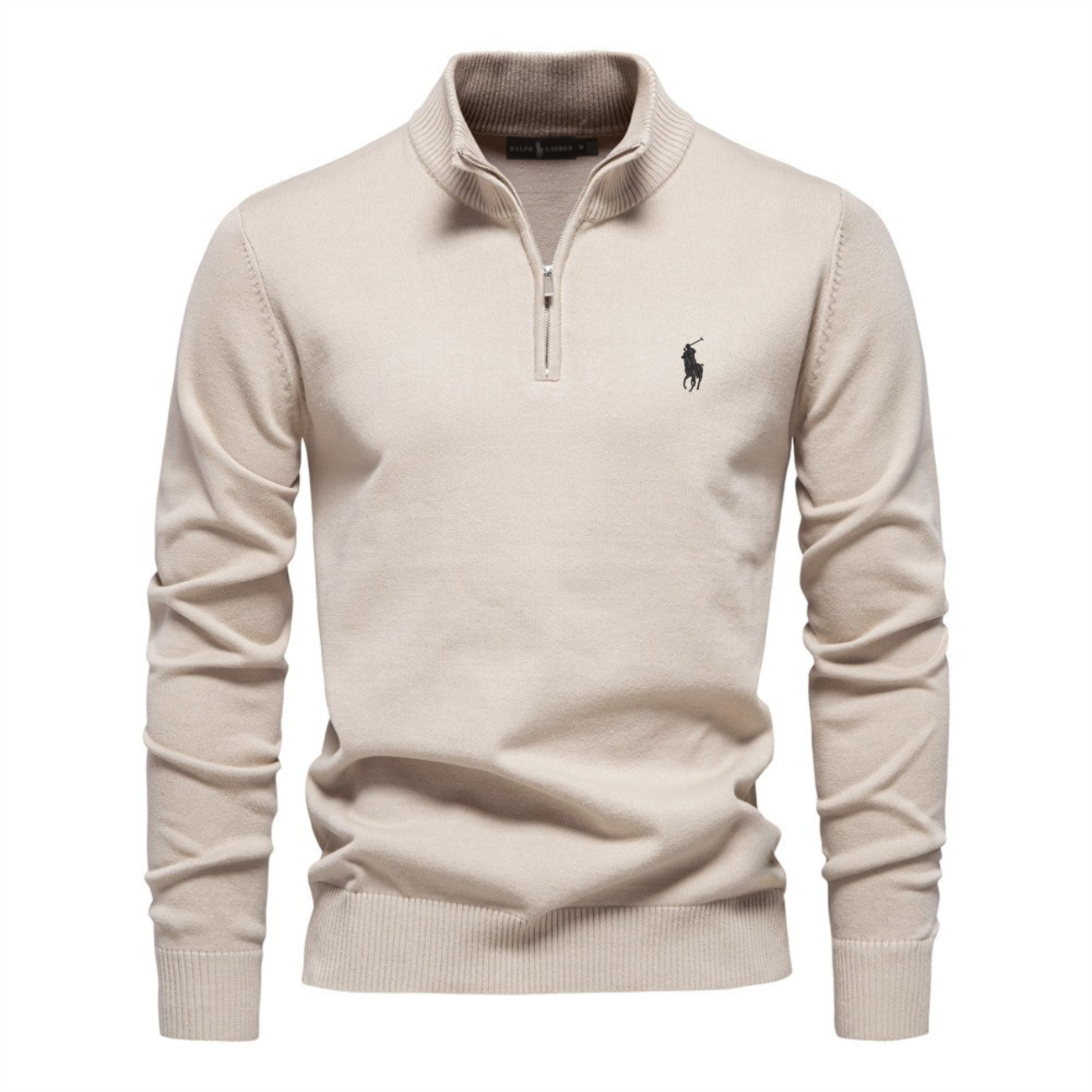 RL Premium Half-Zip Knit Sweater - Clearance Sale