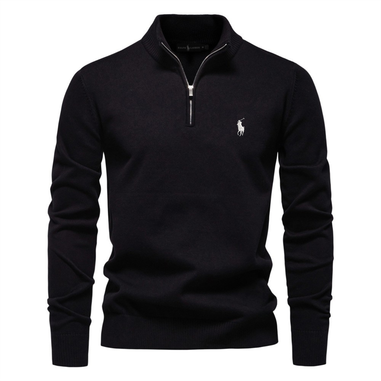 RL Premium Half-Zip Knit Sweater - Clearance Sale