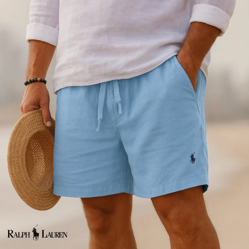 RL Heritage Linen Capri Shorts