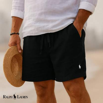 RL Heritage Linen Capri Shorts