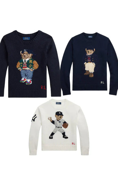RL Set 3 Styles RL Polo Bear Sweater Set YANKES