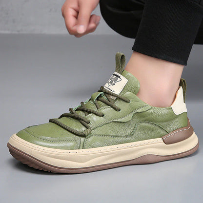 Luca Italiana Leather Sneakers