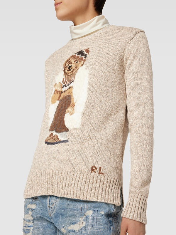 RL Sweater | Bear White Coat