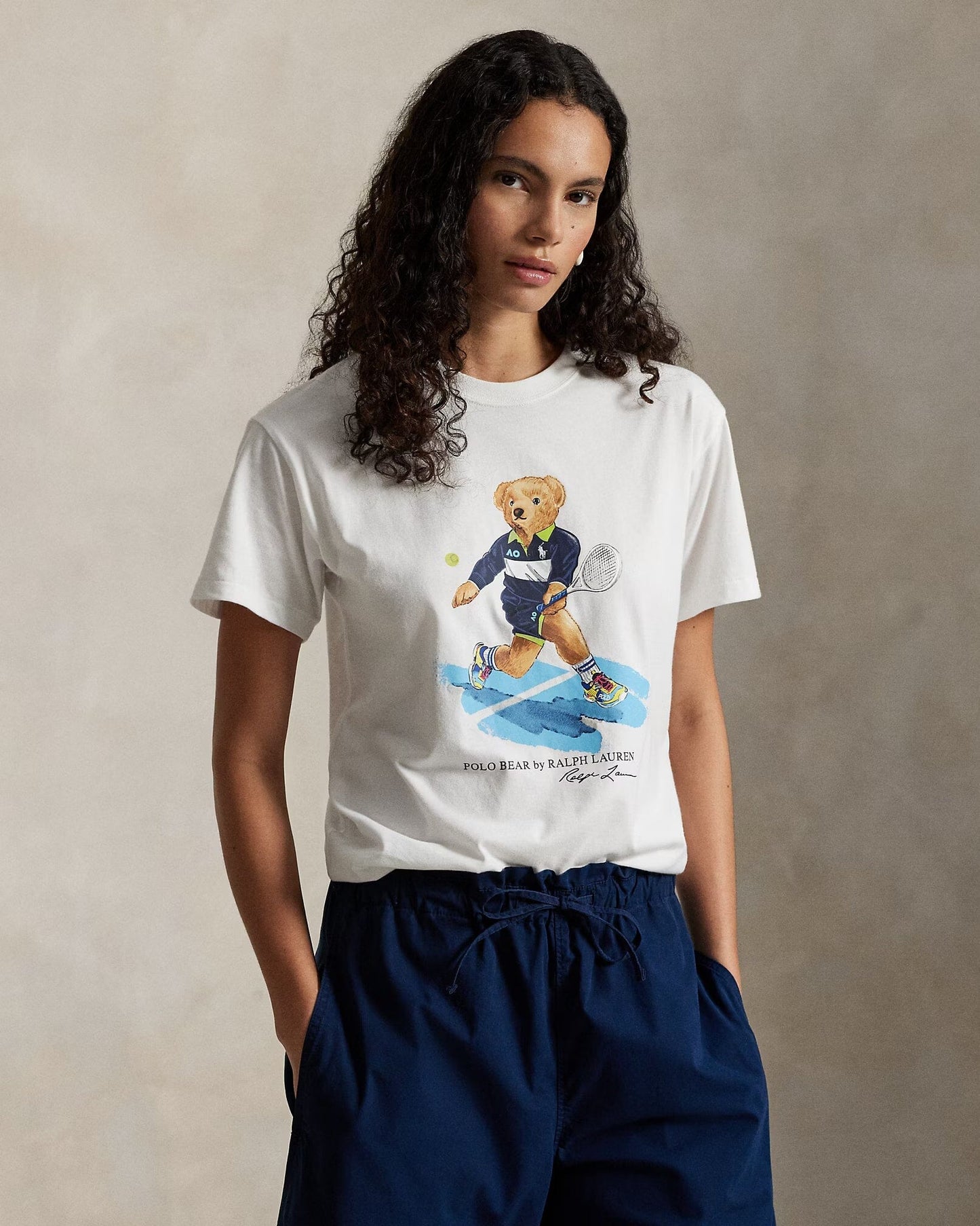 RL Australian Open Polo Bear Jersey T-Shirt