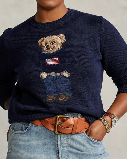 RL Sweater | Linen Crew Neck