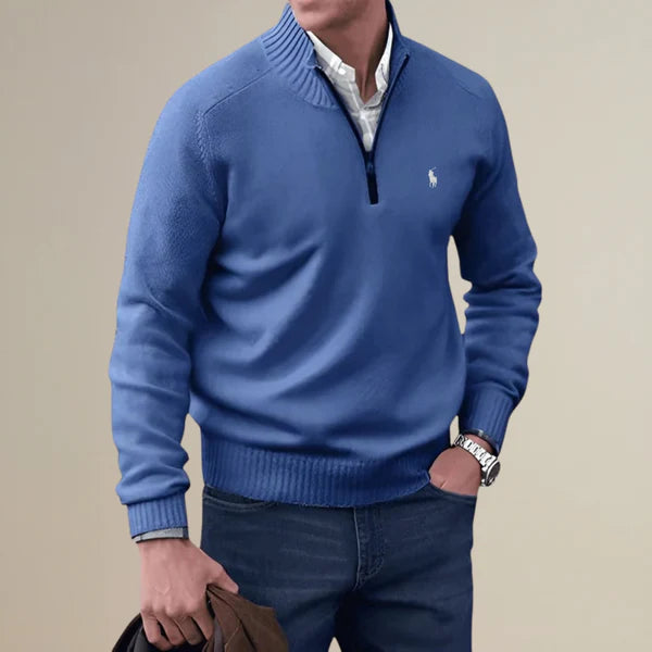 Half-Zip   Sweater